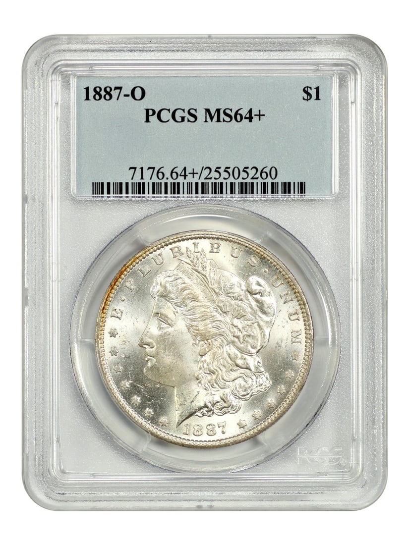 Morgan Dollar - 1887-O $1 PCGS MS64+ (1 of 4)