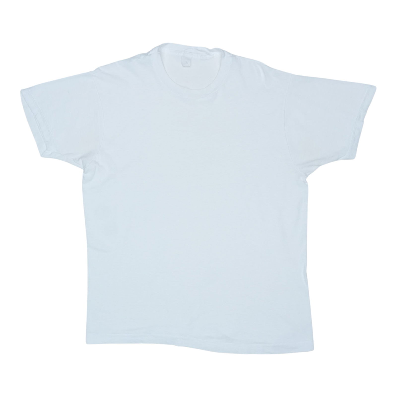 Shirt 1980s Blank White (1 of 4)
