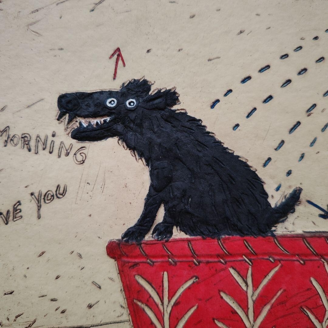 50 Raymond Emile Waydelich "HOTEL KRETA" print edition autographed 14/ - 4