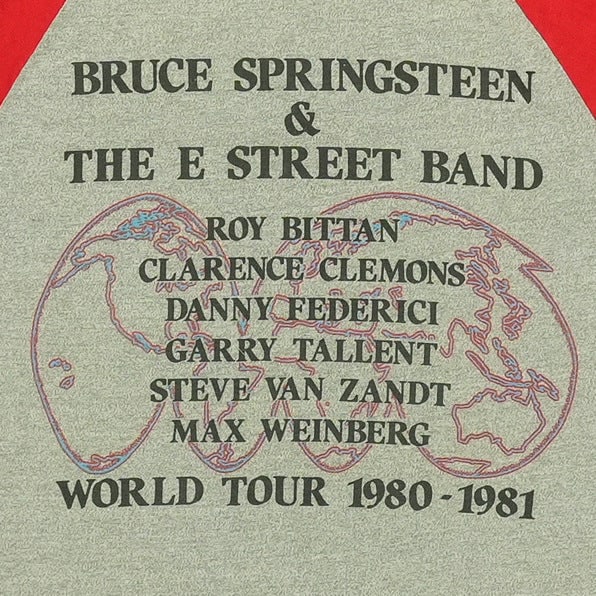 Shirt 1980 Bruce Springsteen E Street Band Tour Jersey - 5