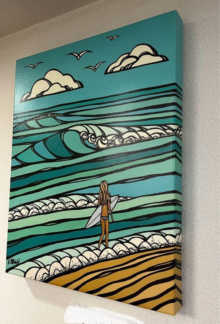 inch Heather Brown Giclee "Gem of the sea" 75/ 100 Certificate included 16x20 - 2