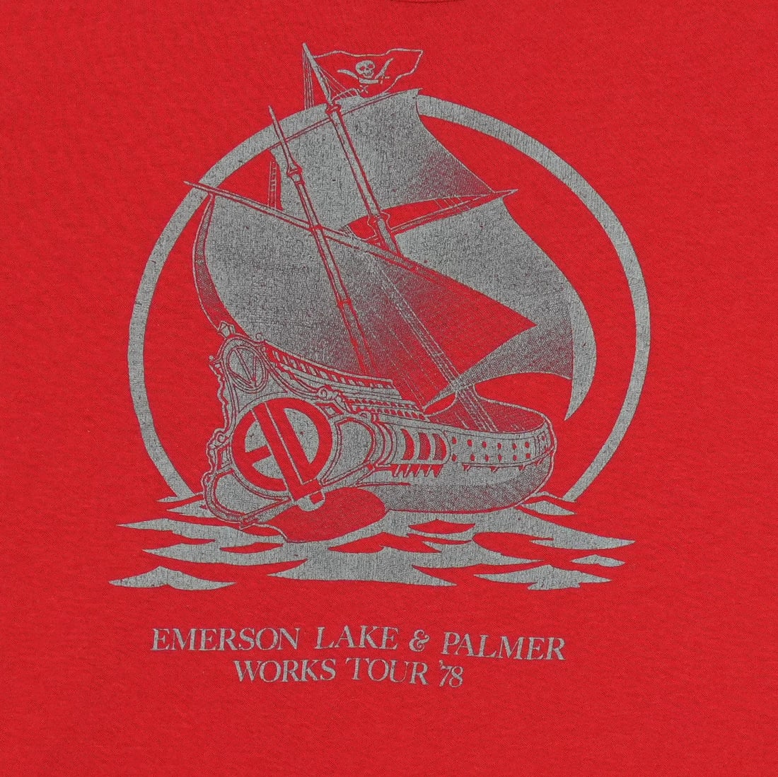 Shirt 1978 Emerson Lake Palmer Works Tour - 3