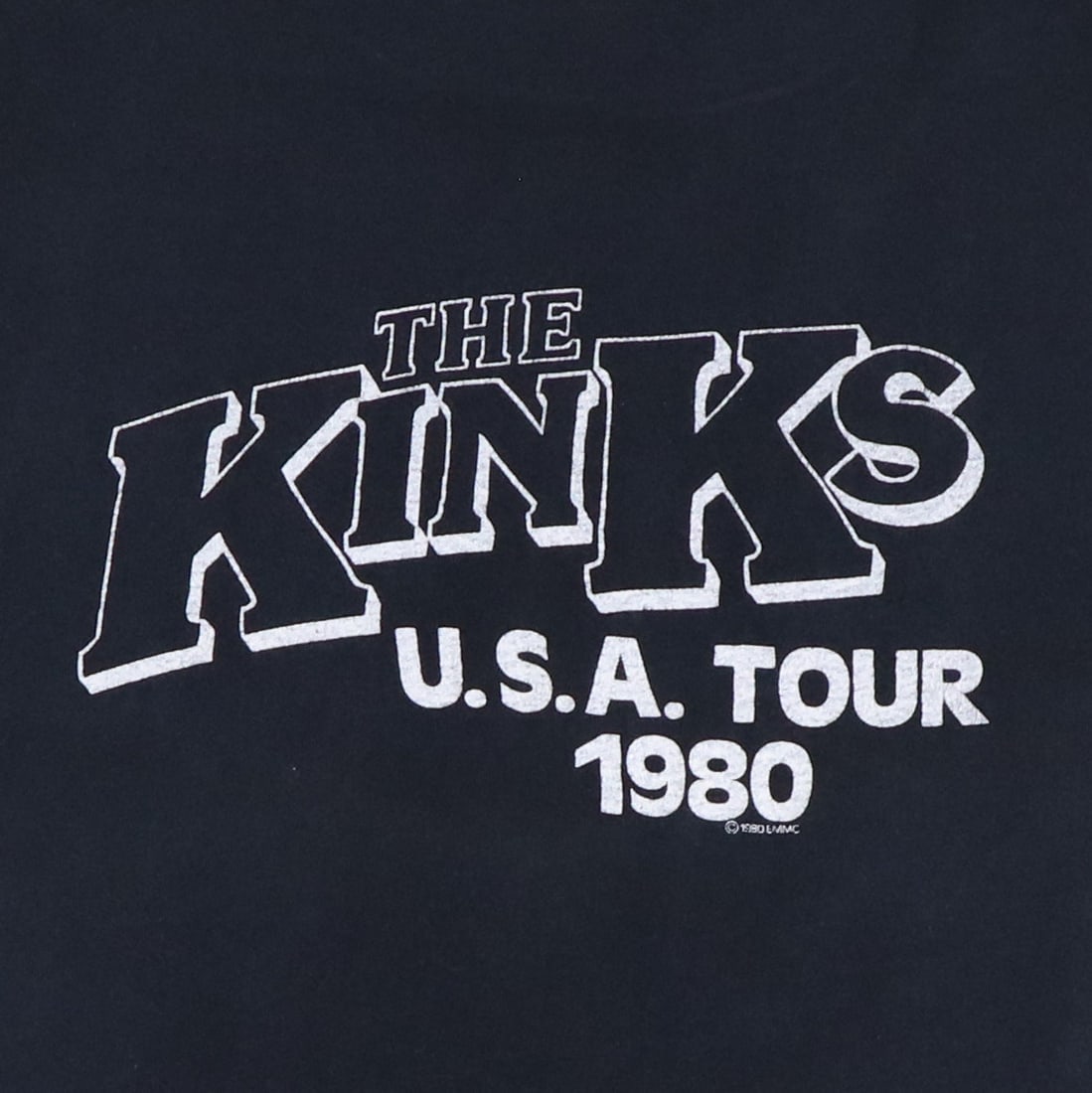 Shirt 1980 The Kinks For The Road Tour - 5
