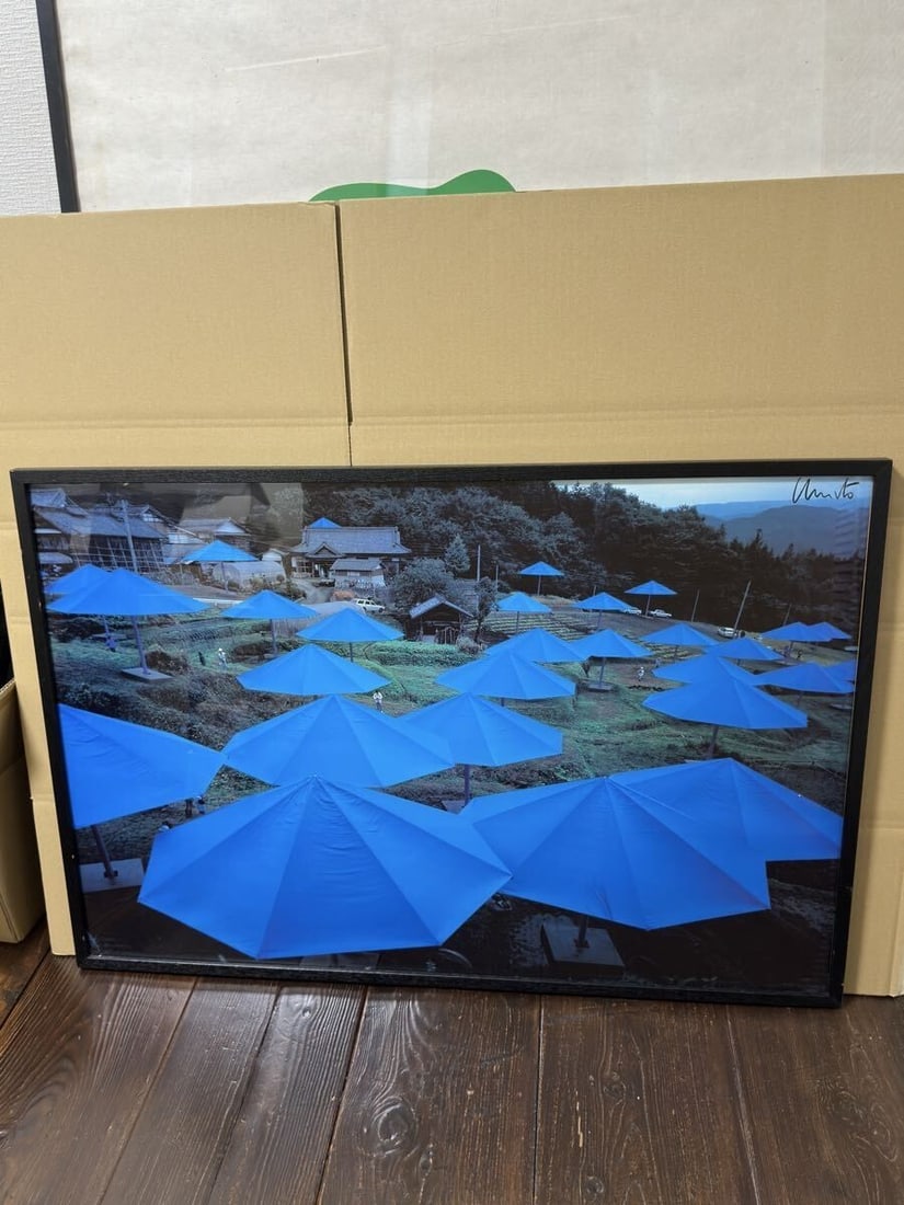 1984-91" Signed Poster - Christo Jeanne-Claude "Umbrella - Japan-USA: 1984-91" Signed Poster - Christo Jeanne-Claude "Umbrella - Japan-USA This listing features 1984-91" Signed Poster - Christo Jeanne-Claude "Umbrella - Japan-USA. Item specifics are provided below. Item