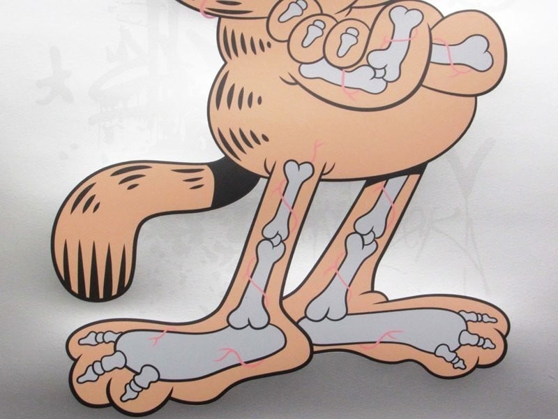 autographed - Cote Escriba print "Gartfield" Garfield - limited to 35 copies - 5