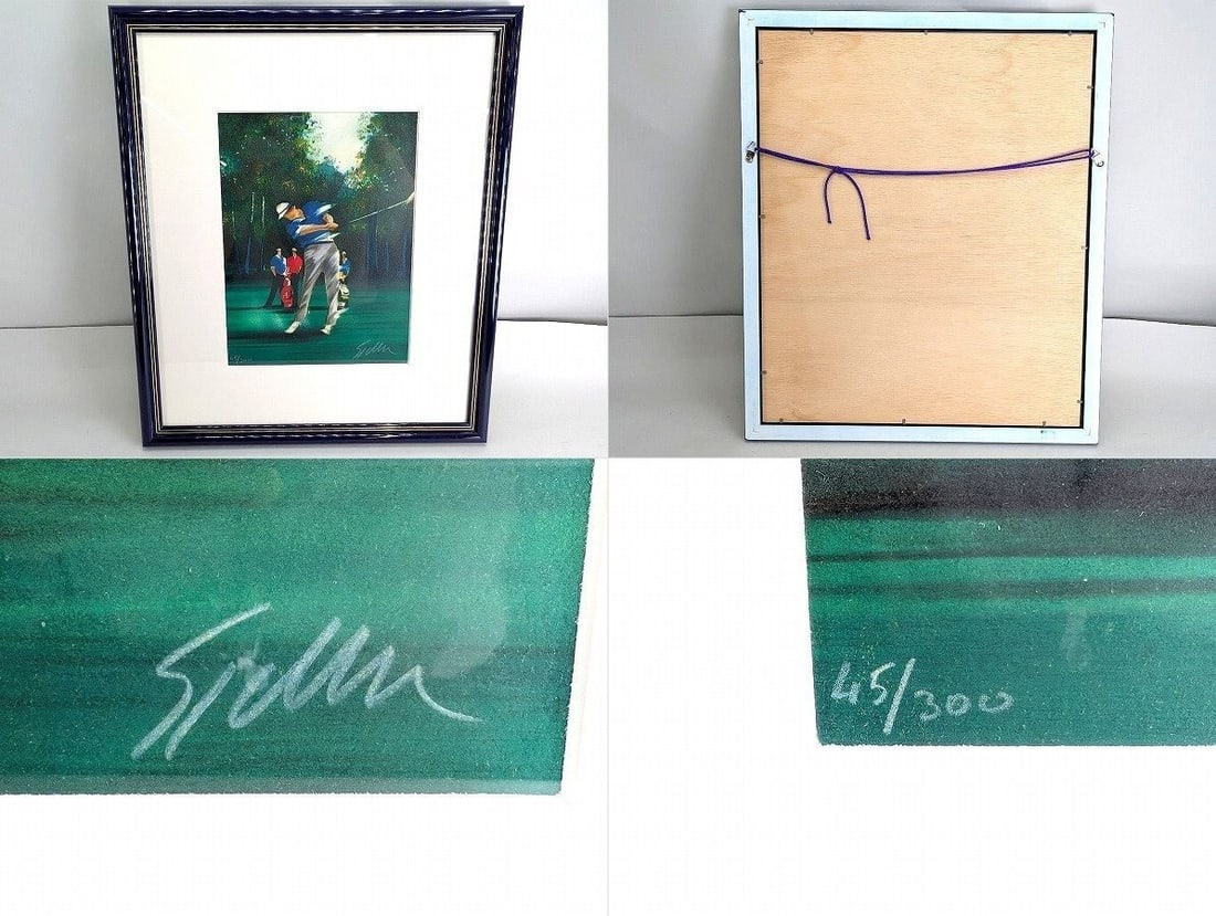 2 Duplicates)/ Sports - Victor Spahn Hand Signed Lithograph Set of 7 (5 Designs - 4