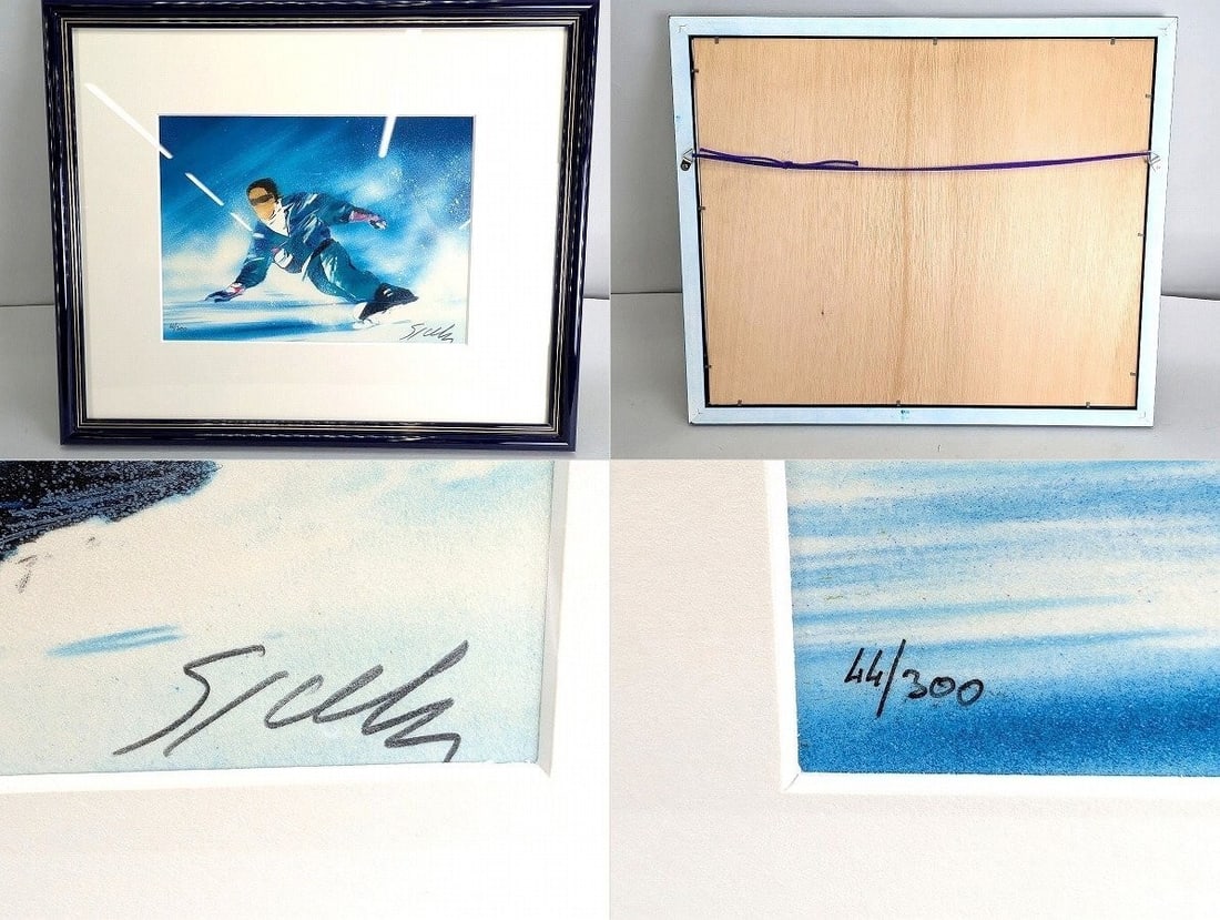 2 Duplicates)/ Sports - Victor Spahn Hand Signed Lithograph Set of 7 (5 Designs - 7