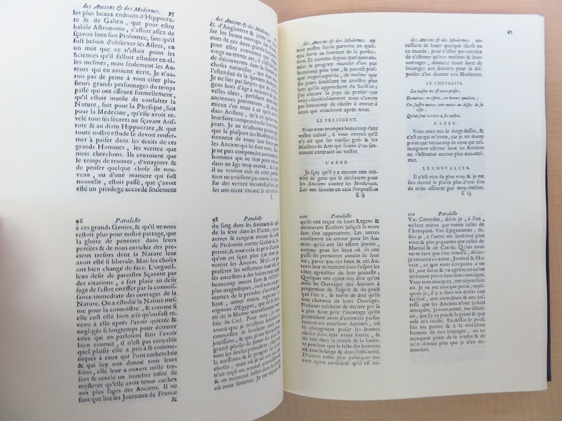 Facsimile Parallele des anciens et des modernes Charles Perrault 1979 Slatkine - 5