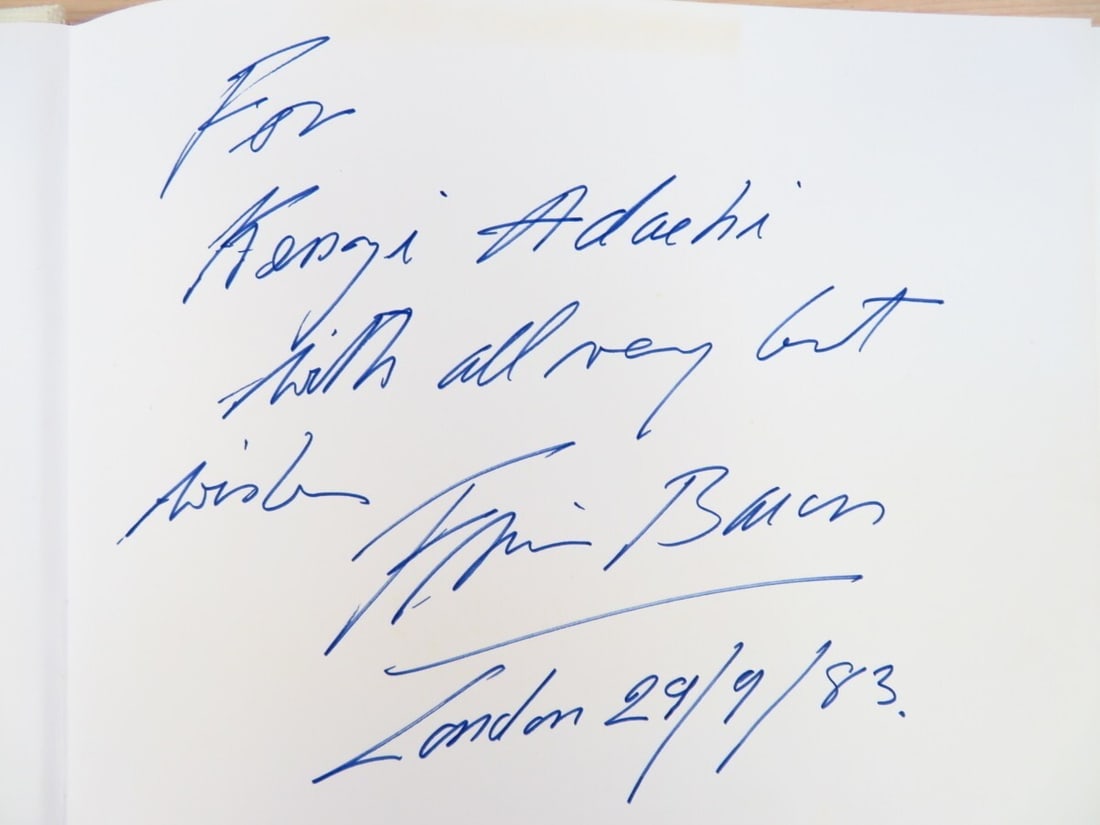 book Michel Leiris-Francis Bacon (1983) Signed Rare Contemporary Art Collection - 5