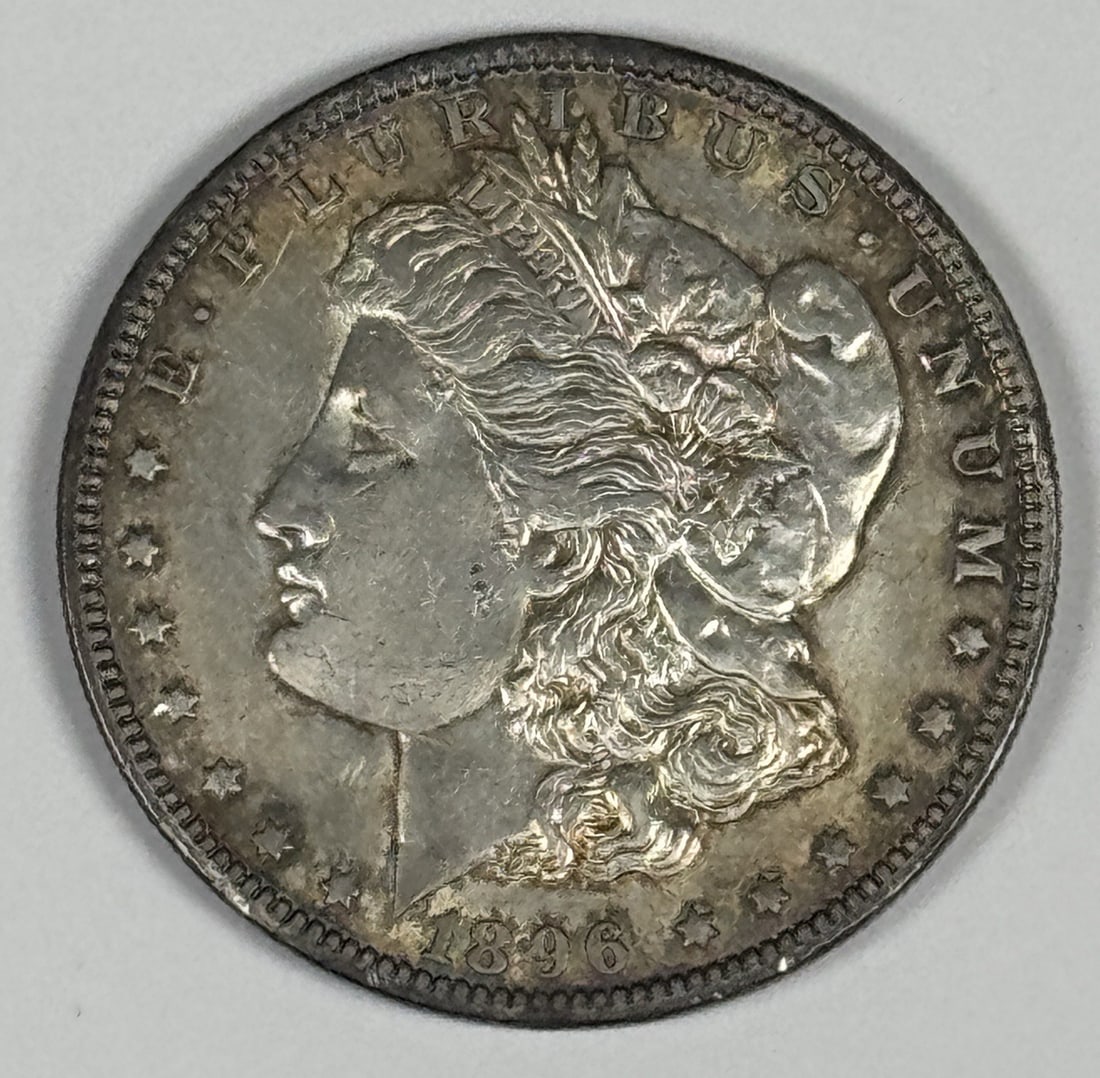 AU 1896-O MORGAN DOLLAR CHOICE (1 of 3)