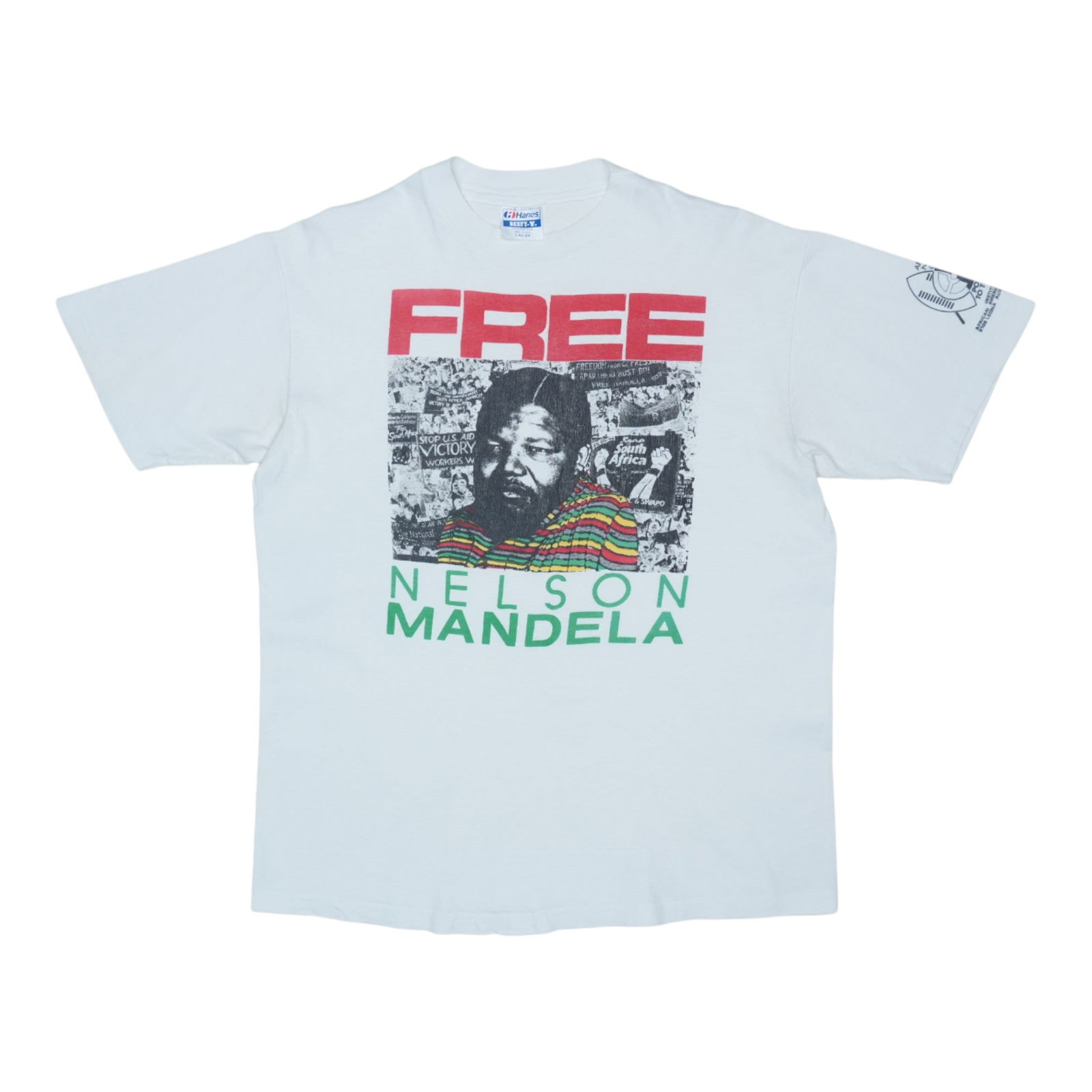 Shirt 1980s Free Nelson Mandela (1 of 5)