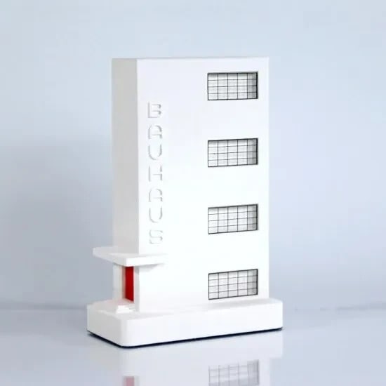 2.5kg Chisel & Mouse/ Bauhaus Dessau Plaster Object-W180?D75?H270mm/ (1 of 6)