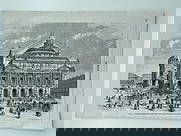 Exposit Paris Opera Garnier 1867 Original Wood Engraving Le Monde Illustr Paris: Exposit Paris Opera Garnier 1867 Original Wood Engraving Le Monde Illustr Paris This listing features Exposit Paris Opera Garnier 1867 Original Wood Engraving Le Monde Illustr Paris. Item specifics