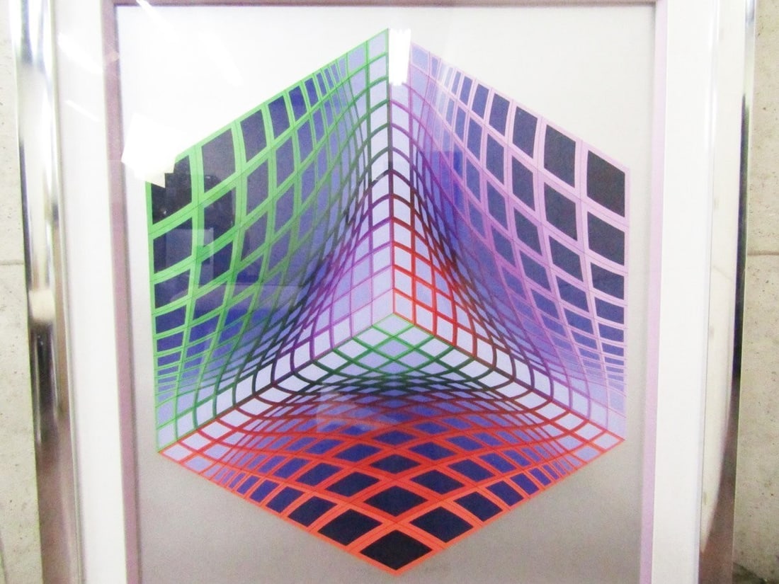 20 Victor Vasarely Test Tarka Serigraph serigraphie signedlimited 20 ex. EA 1/ - 6