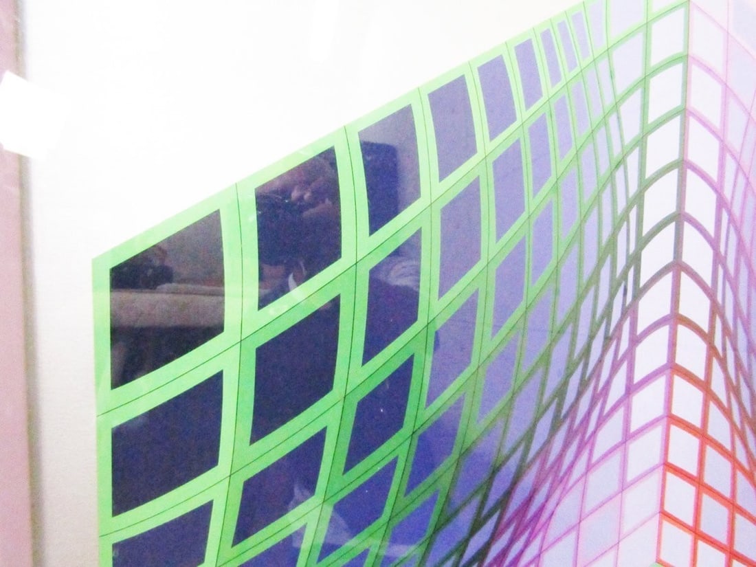 20 Victor Vasarely Test Tarka Serigraph serigraphie signedlimited 20 ex. EA 1/ - 7