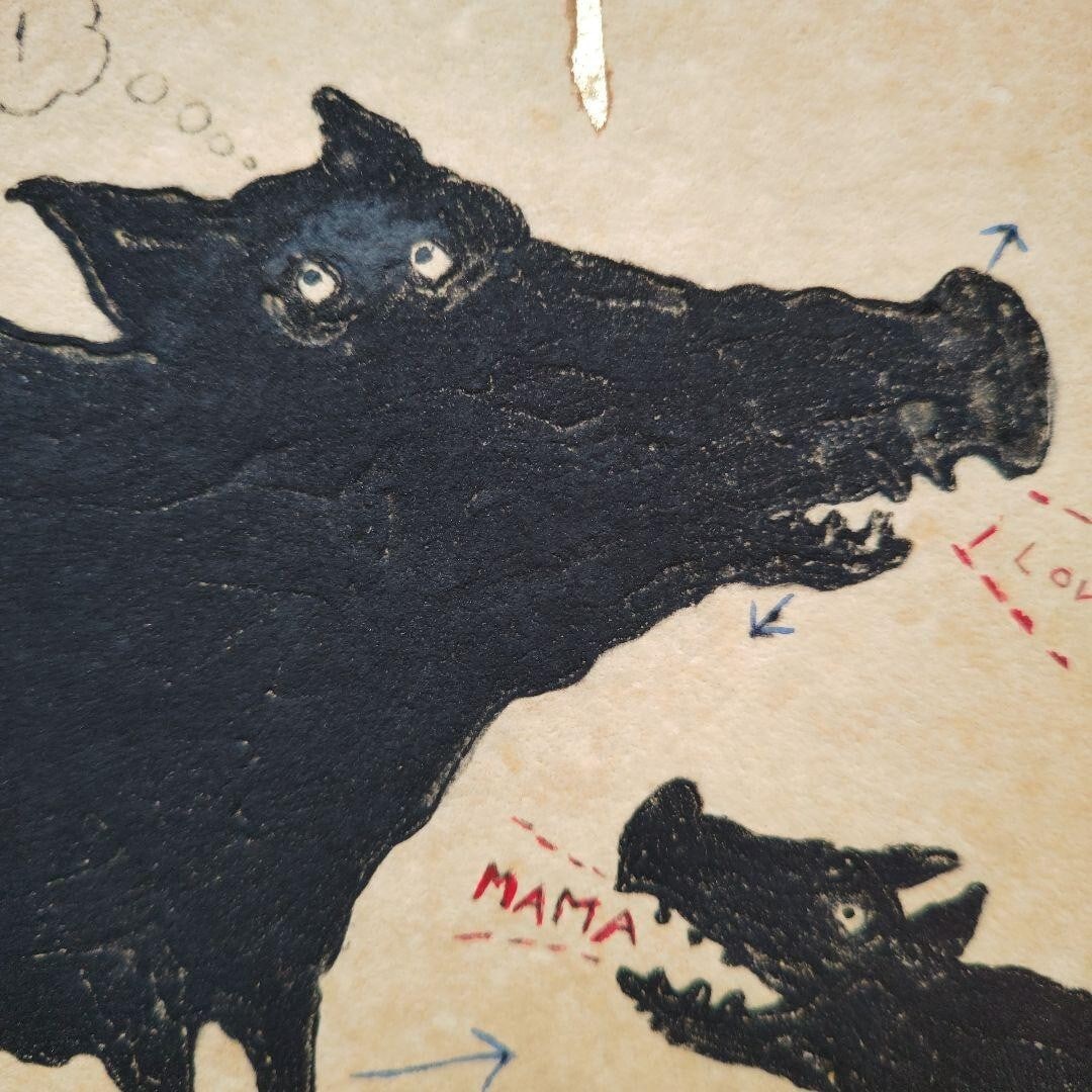 AFRIKA series" print edition autographed - Raymond Emile Waydelich "SKY - 6