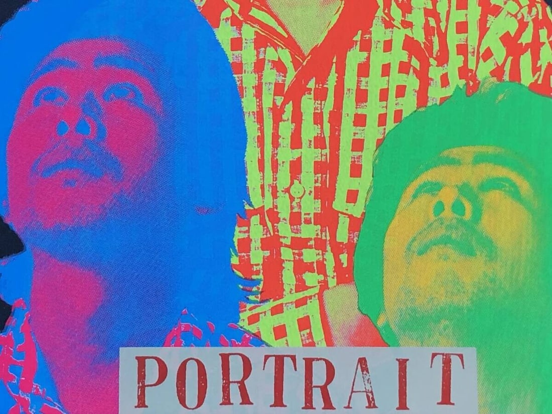 1973 Tadanori Yokoo autographed silkscreen "SELF PORTRAIT" - 7