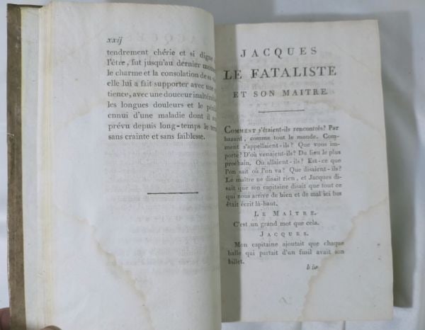 Complete Diderot Jacques le Fataliste et son matre 1796 First Edition - 3