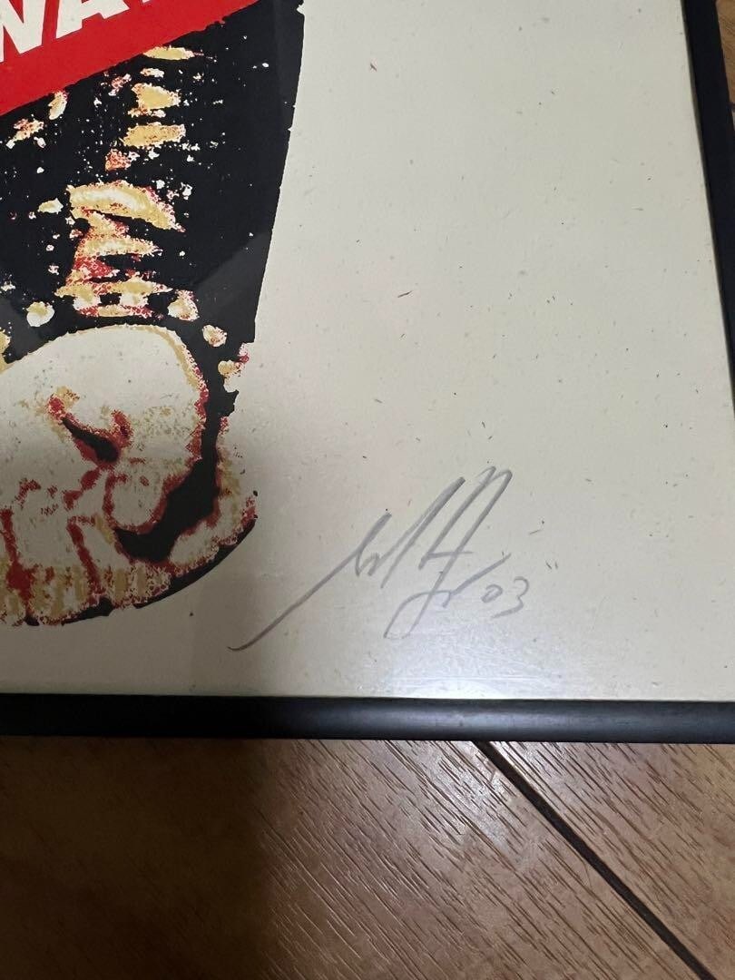 Poster Shepard Fairey Sid Vicious "C'mon Eve 2003 Silkscreen - 2