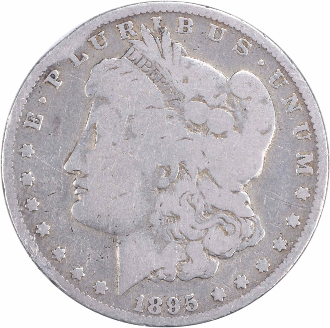Uncertified 1895-O Morgan Silver Dollar VG: Uncertified 1895-O Morgan Silver Dollar VG This listing features Uncertified 1895-O Morgan Silver Dollar VG. Item specifics are provided below. Item Specifics: Country Of Origin: United States