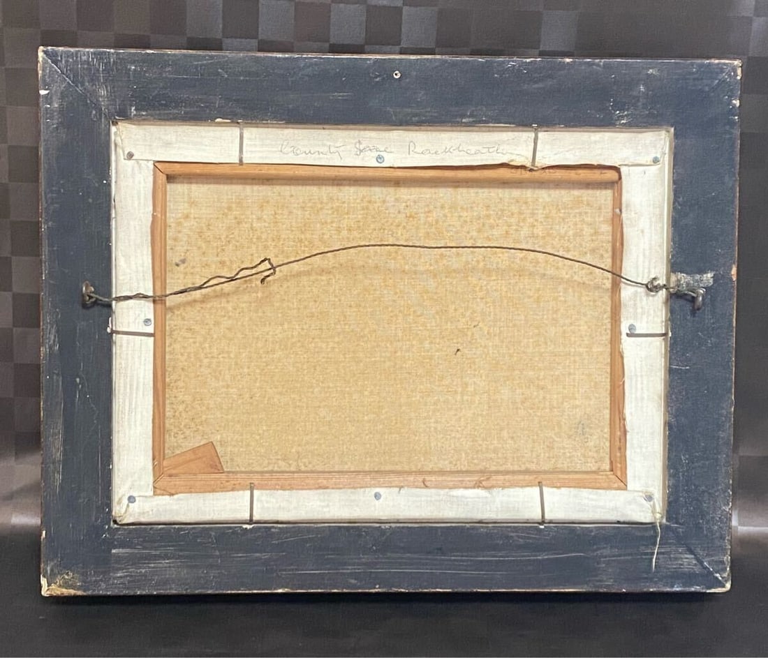 Framed C. B. Turner (British) Original Oil Painting Landscape Signed - 10