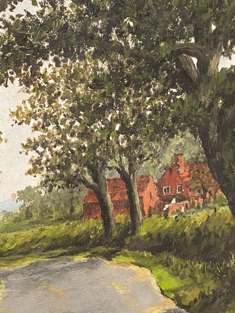 Framed C. B. Turner (British) Original Oil Painting Landscape Signed - 5