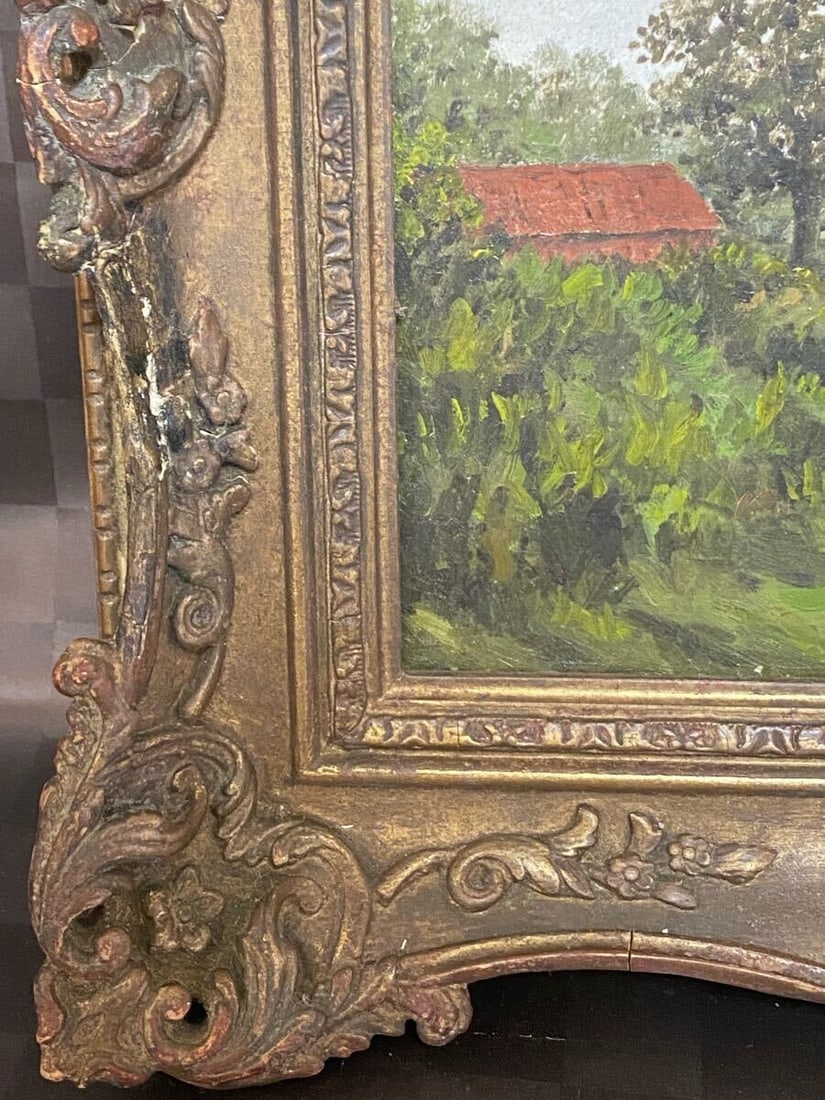 Framed C. B. Turner (British) Original Oil Painting Landscape Signed - 8