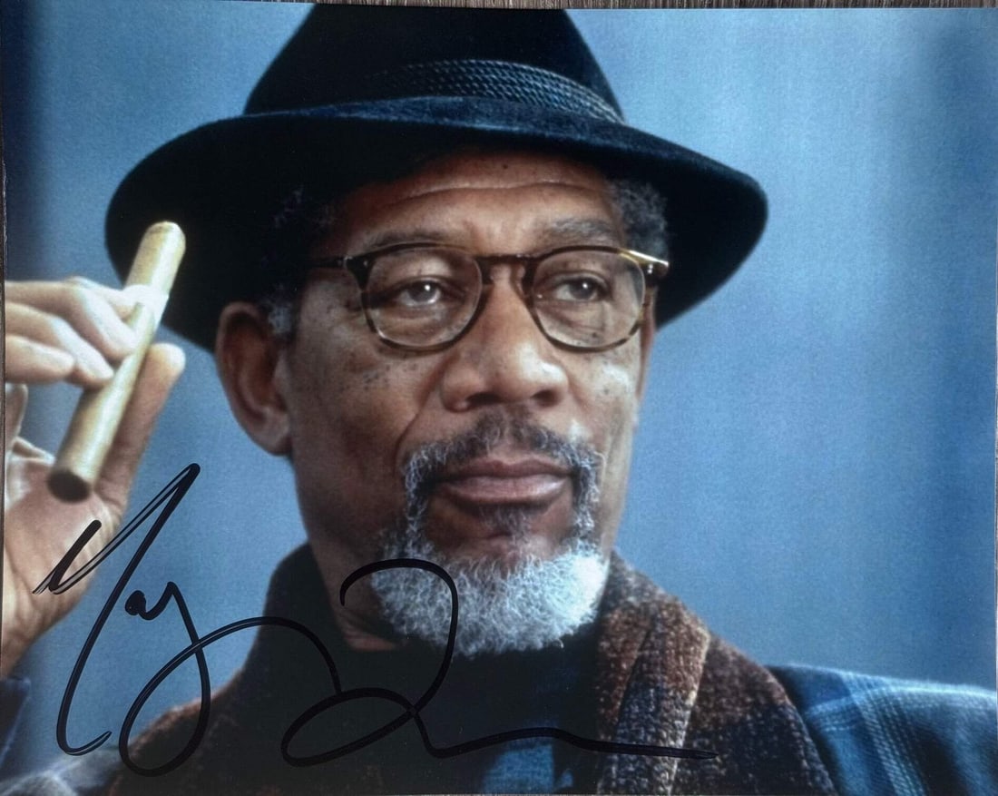 Photo Morgan Freeman Autographed 8x10 Celebrity (1 of 1)