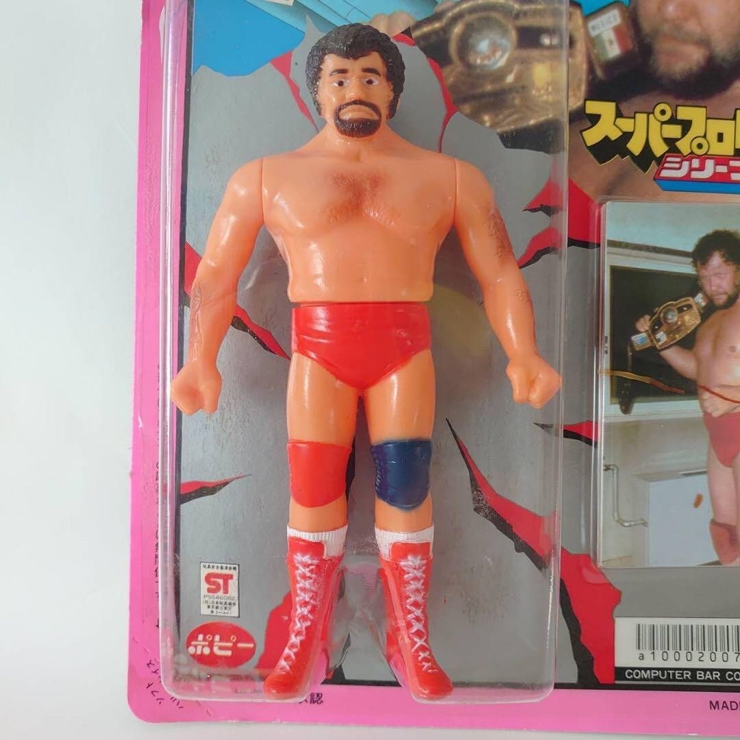 Figure Poppy Soft Vinyl Super Pro Wrestler Series Harry Race - 3