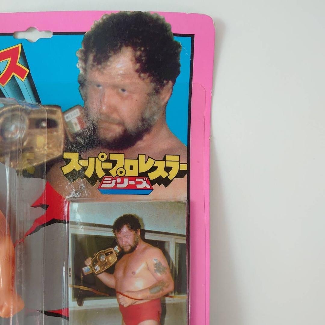 Figure Poppy Soft Vinyl Super Pro Wrestler Series Harry Race - 7
