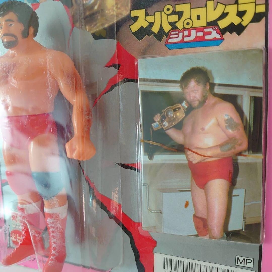 Figure Poppy Soft Vinyl Super Pro Wrestler Series Harry Race - 8