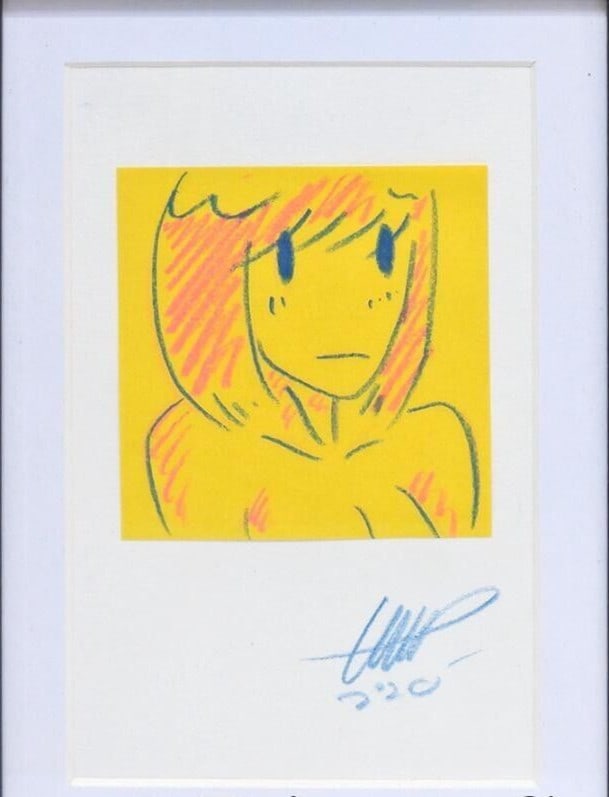 autographed Takeru Amano Venus drawing - 2