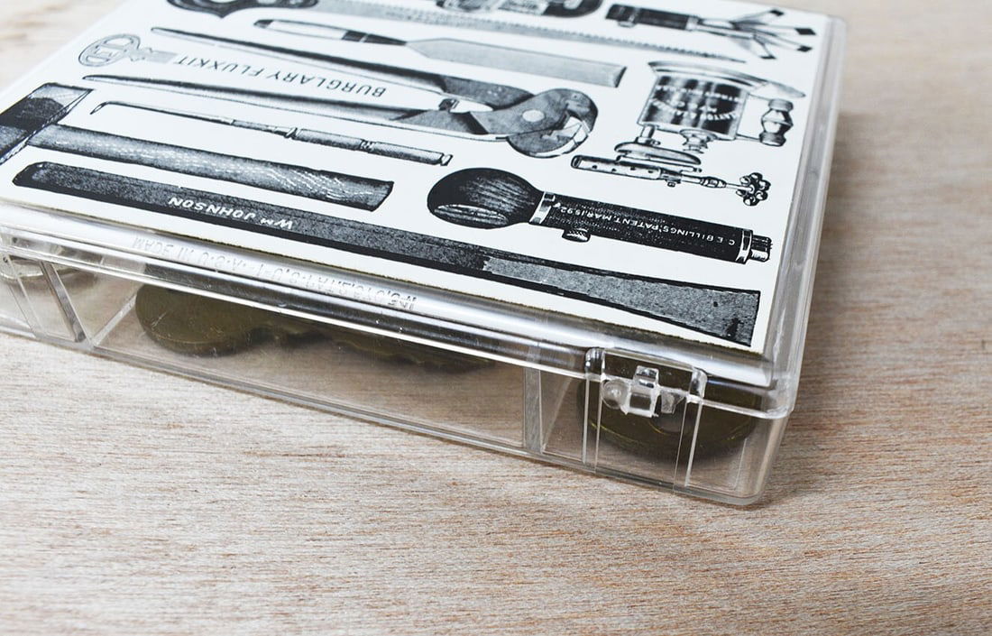 (label) George Maciunas 1988 ReFlux Editions 7 keys Case - 6