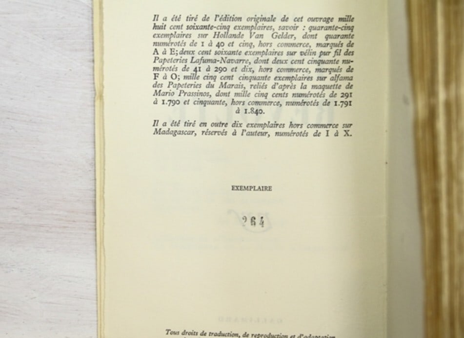 1951 Albert Camus 1st Edition Limited Edition 250 - L'Homme rvolt (The Rebel) - 6