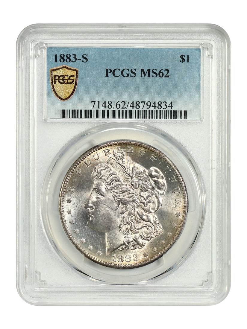 Key Date from San Francisco - 1883-S $1 PCGS MS62 - Morgan Dollar: Key Date from San Francisco - 1883-S $1 PCGS MS62 - Morgan Dollar This listing features Key Date from San Francisco - 1883-S $1 PCGS MS62 - Morgan Dollar. Item specifics are provided below. Item
