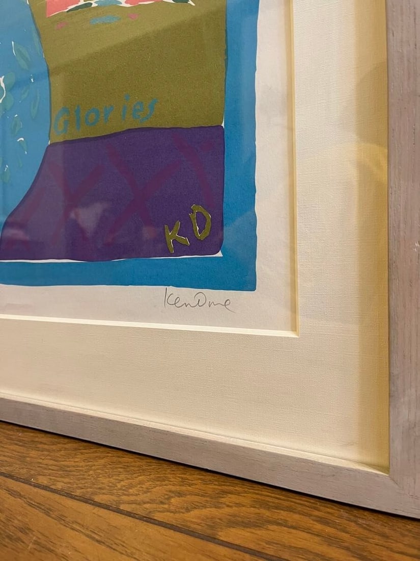 autographed and framed - Ken Done Silkscreen Edition - 6