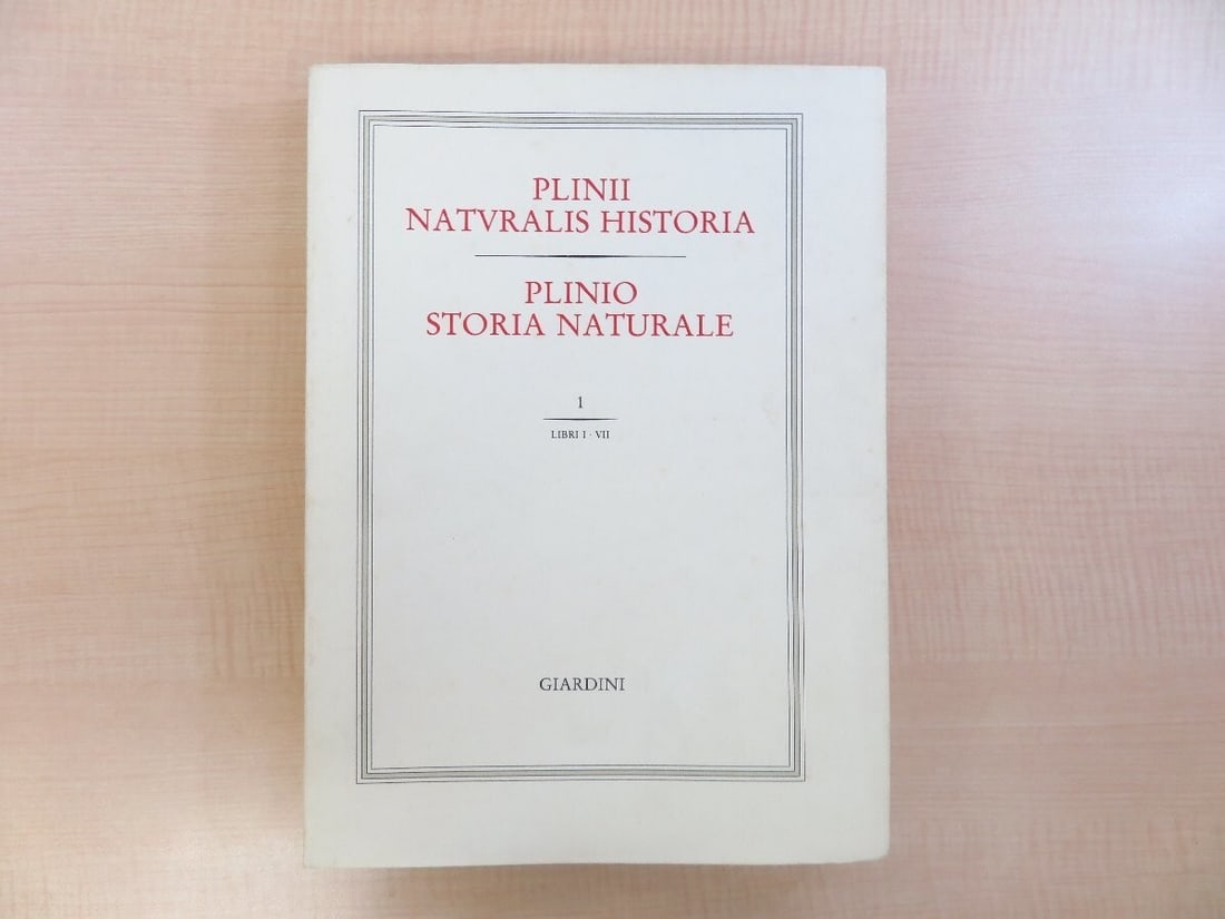 Plinio Storia Naturale 5-Volume Set, 1984-1987 Italy - Plinii Naturalis Historia - 3