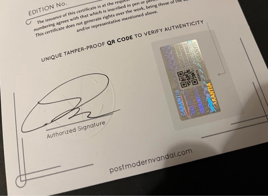 ED85 BANKSY poster balloon original "rescue ship" charity work - 5