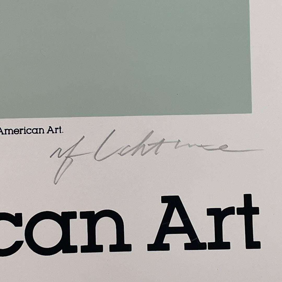 1990 Roy Lichtenstein "Still Life with Crystal Bowl" Signed Silkscreen Poster - 4