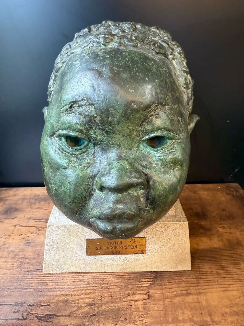 1949 Jacob Epstein "Victor" Bronze Jacob Epstein (1 of 9)