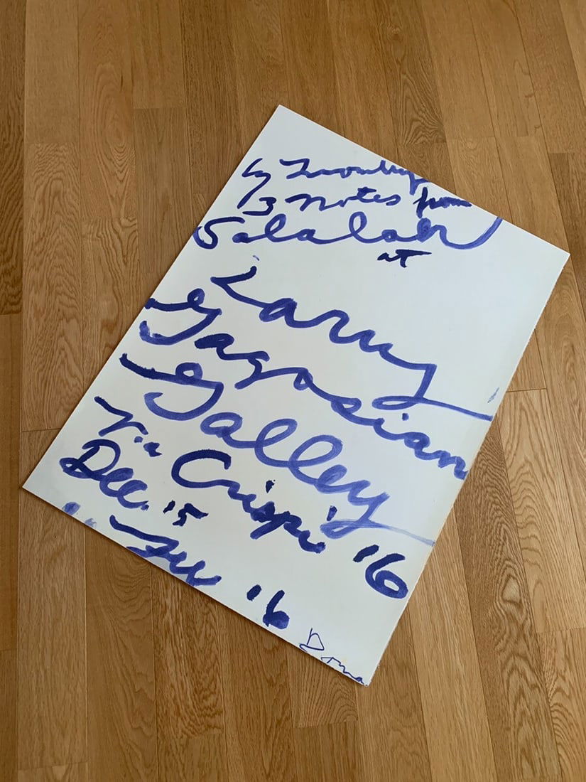 Poster Cy Twombly Poster 2008 Roman Gagosian Gallery (1 of 7)