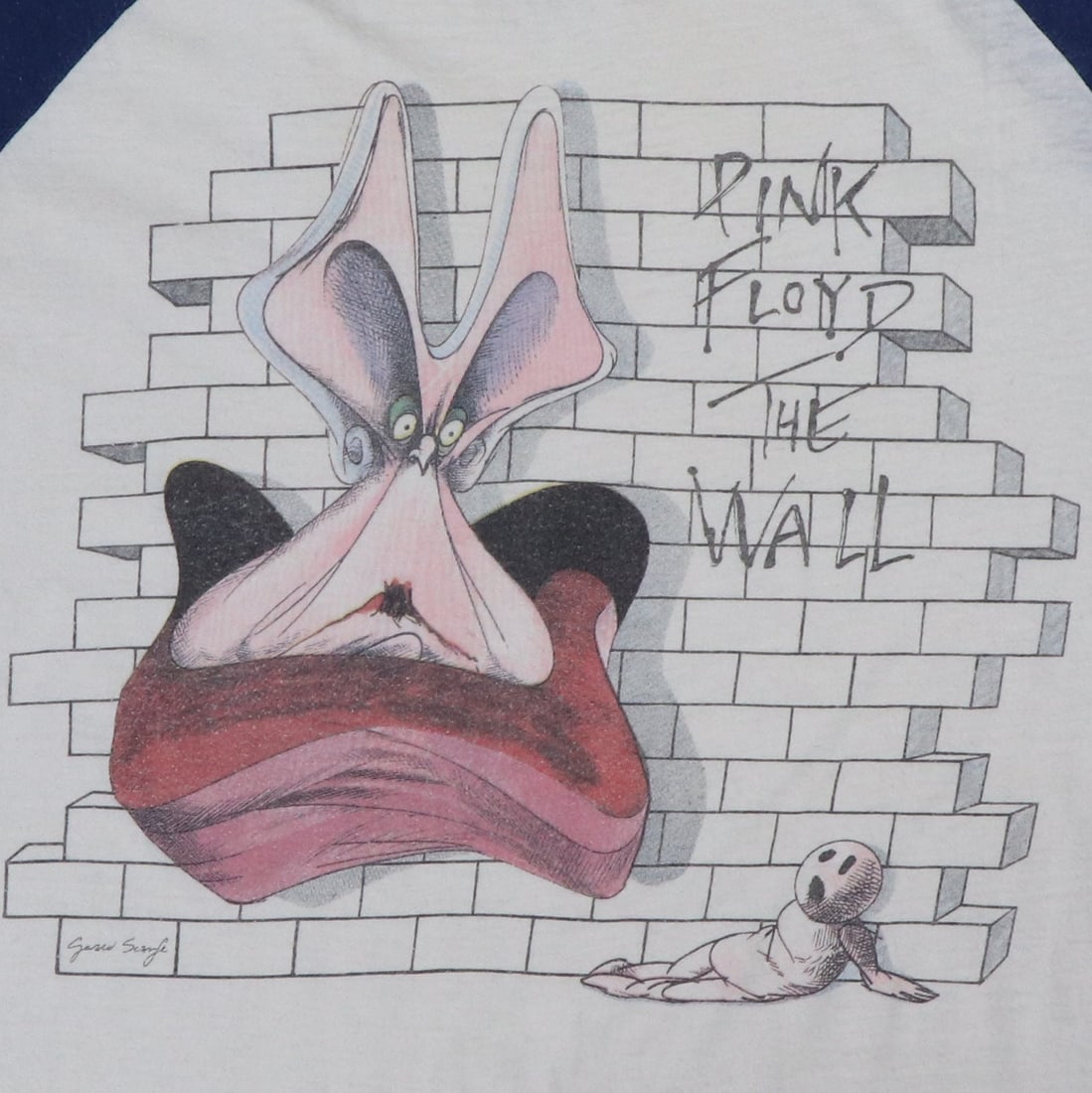 Shirt 1980 Pink Floyd The Wall Jersey - 3