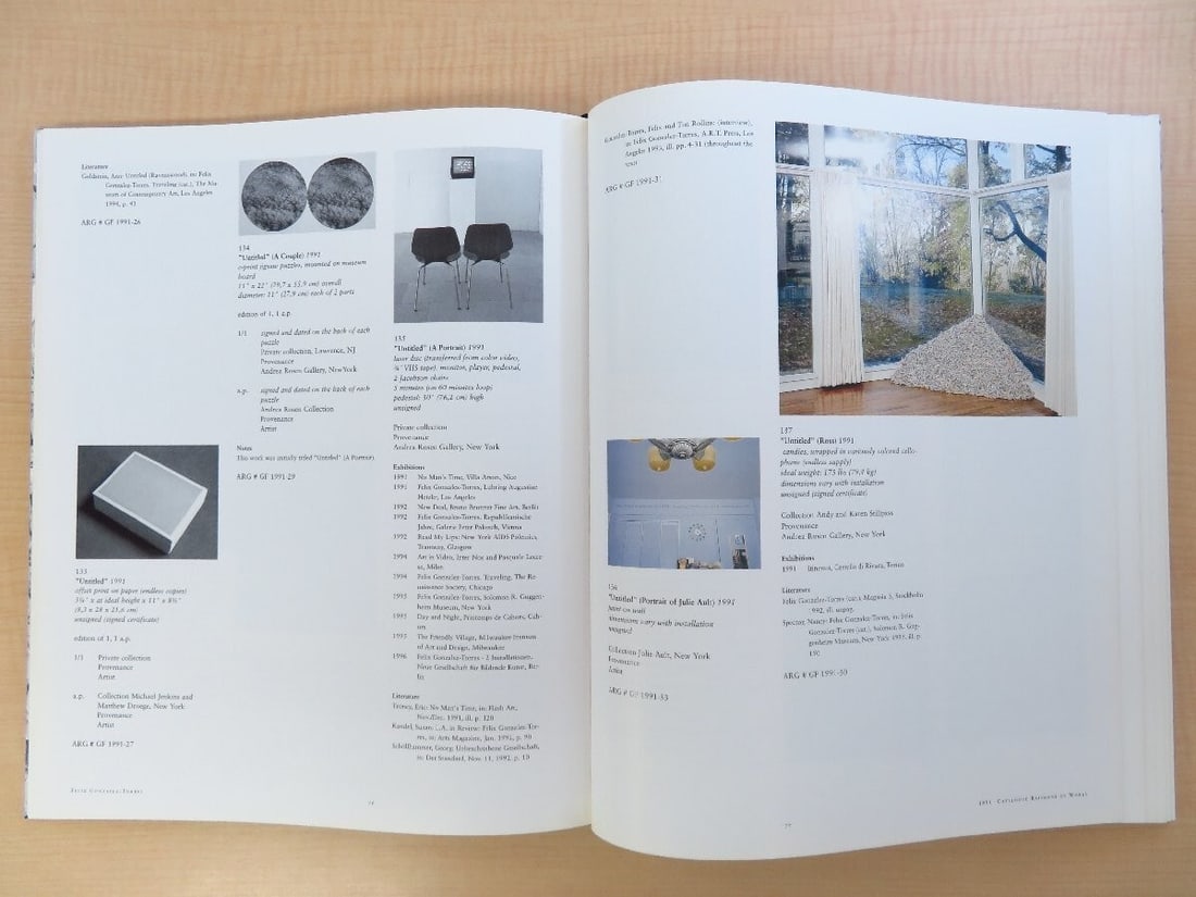 Verlag Hatje Cantz - Felix Gonzalez-Torres - Complete Works (2 Volumes) - 1997 - 5