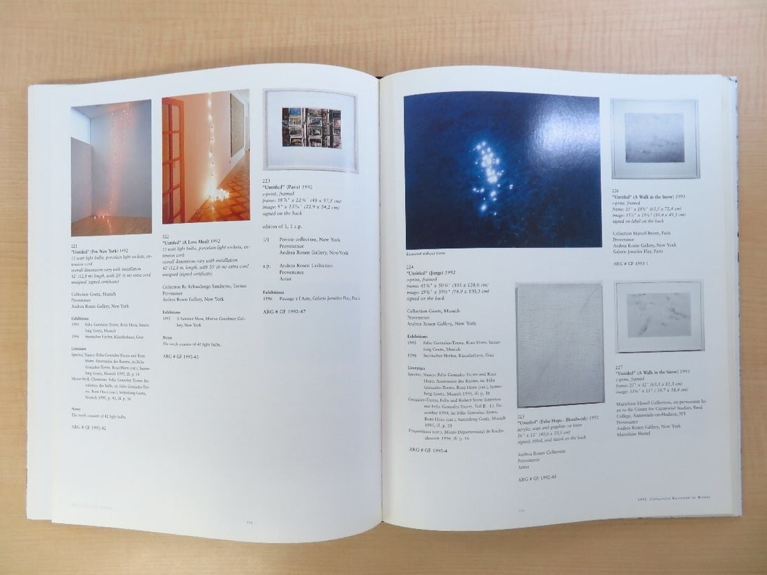 Verlag Hatje Cantz - Felix Gonzalez-Torres - Complete Works (2 Volumes) - 1997 - 8