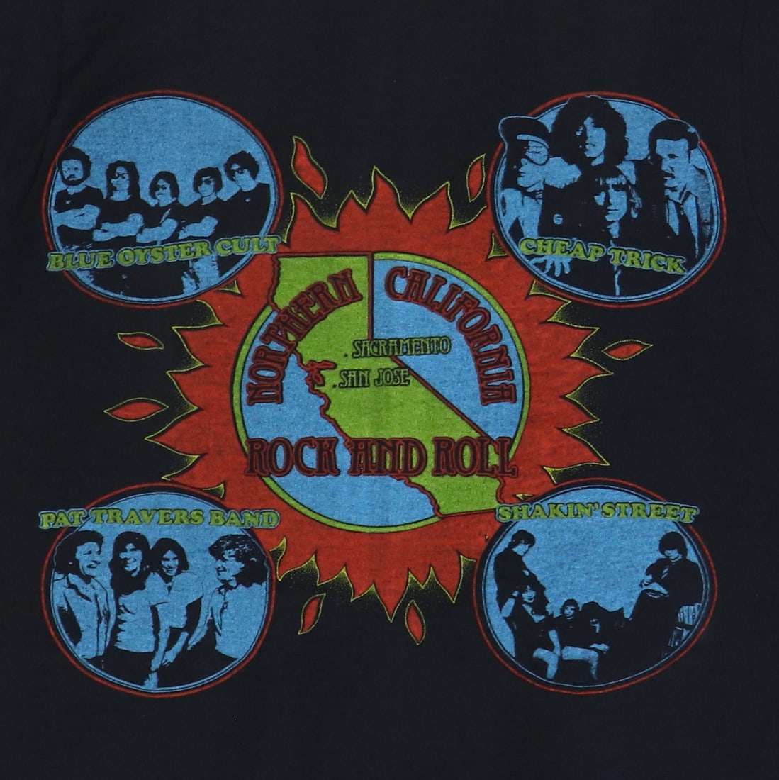 Shirt 1979 Northern California Rock & Roll Festival - 4