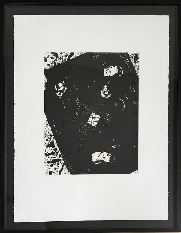 Framed Rare Sam Francis 1982 Original Aquatint Print ED T.P SFE-600 Signed (1 of 5)