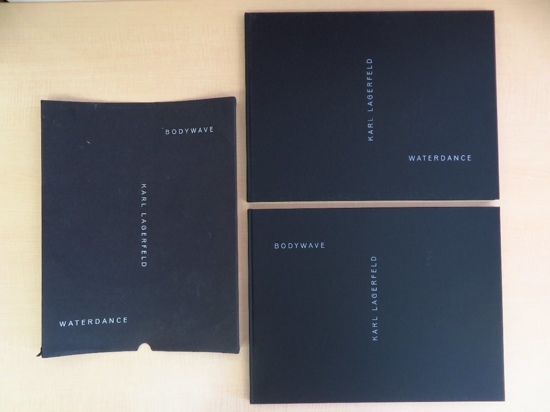 Steidl Karl Lagerfeld Waterdance Bodywave 2 Vol Set 1st Limited Edition 2002 - 2