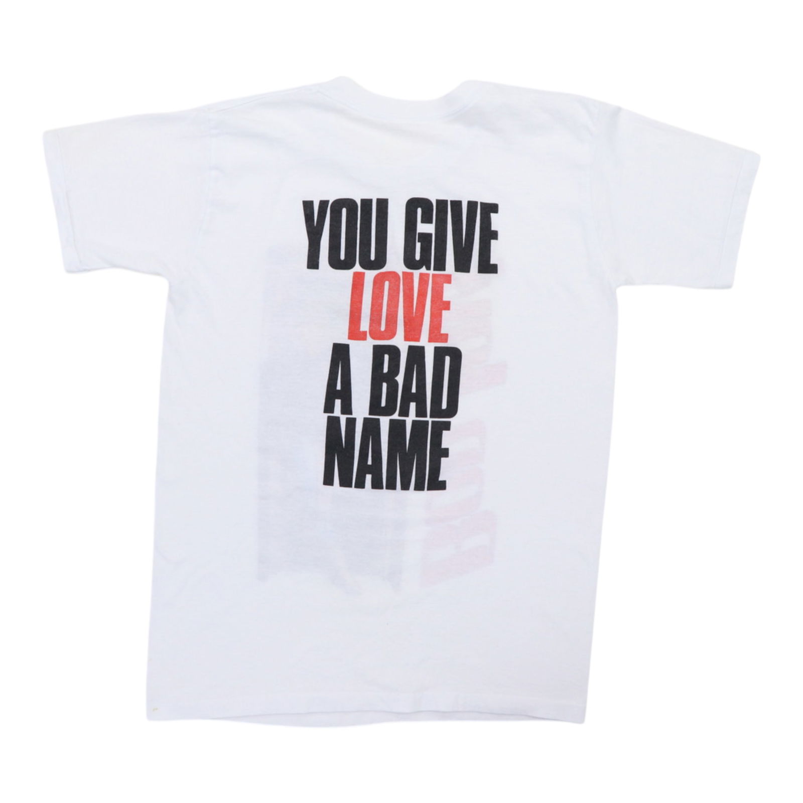 Shirt 1980s Bon Jovi You Give Love A Bad Name - 2