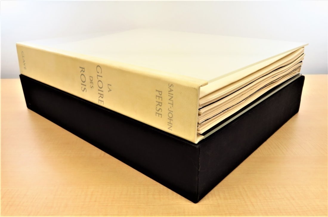 copie Antoni Clave 12 prints Saint John perse "LA GLOIRE DES ROIS" Limited to 30 - 2