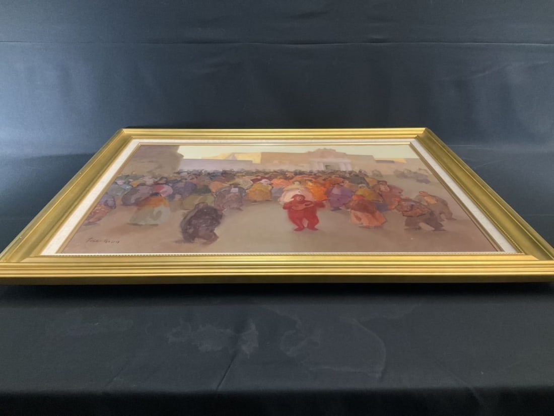 Master Tosar Granados Original Oil Painting Light and Shadow Large 25F Spanish - 7